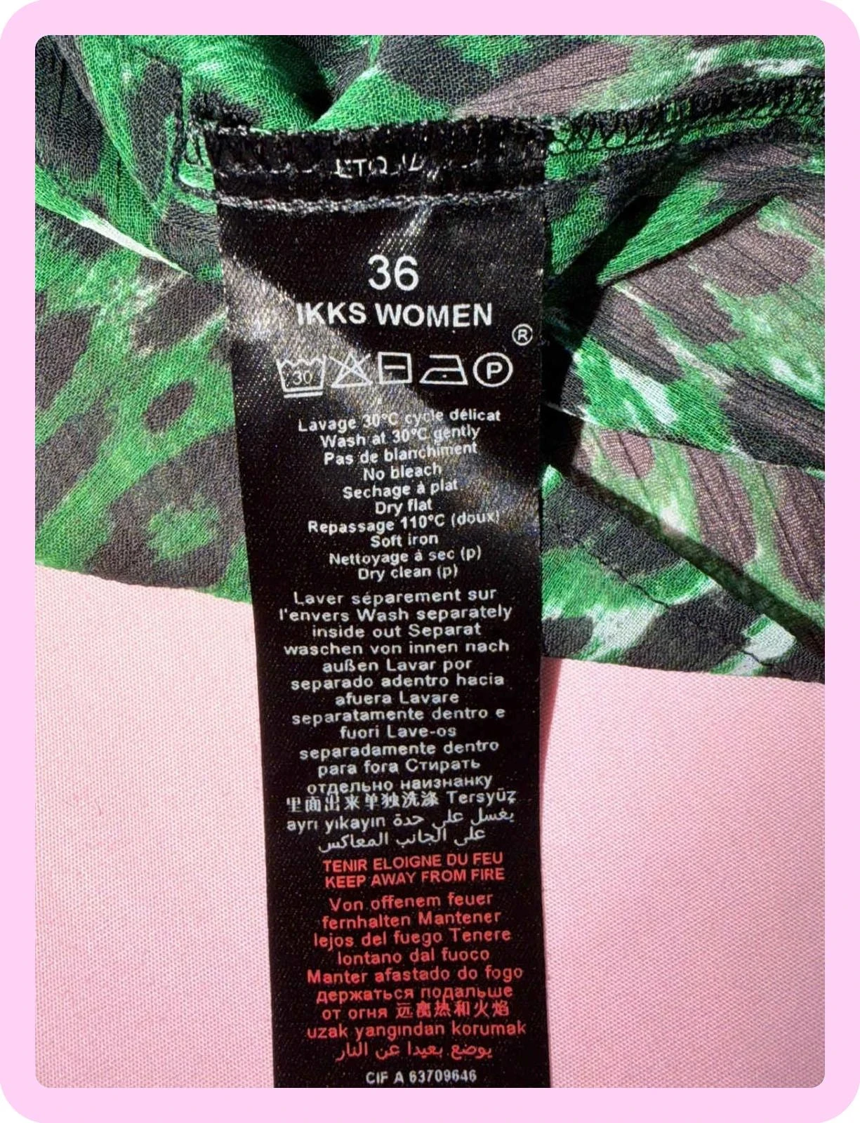IKKS women's top size 36 very good condition – photo 6